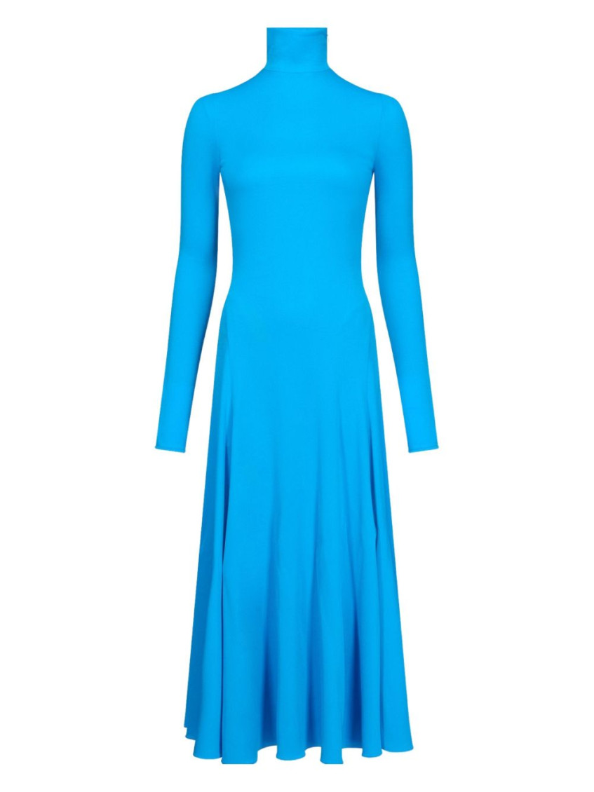 Alaïa - maxi dress with heart back detai