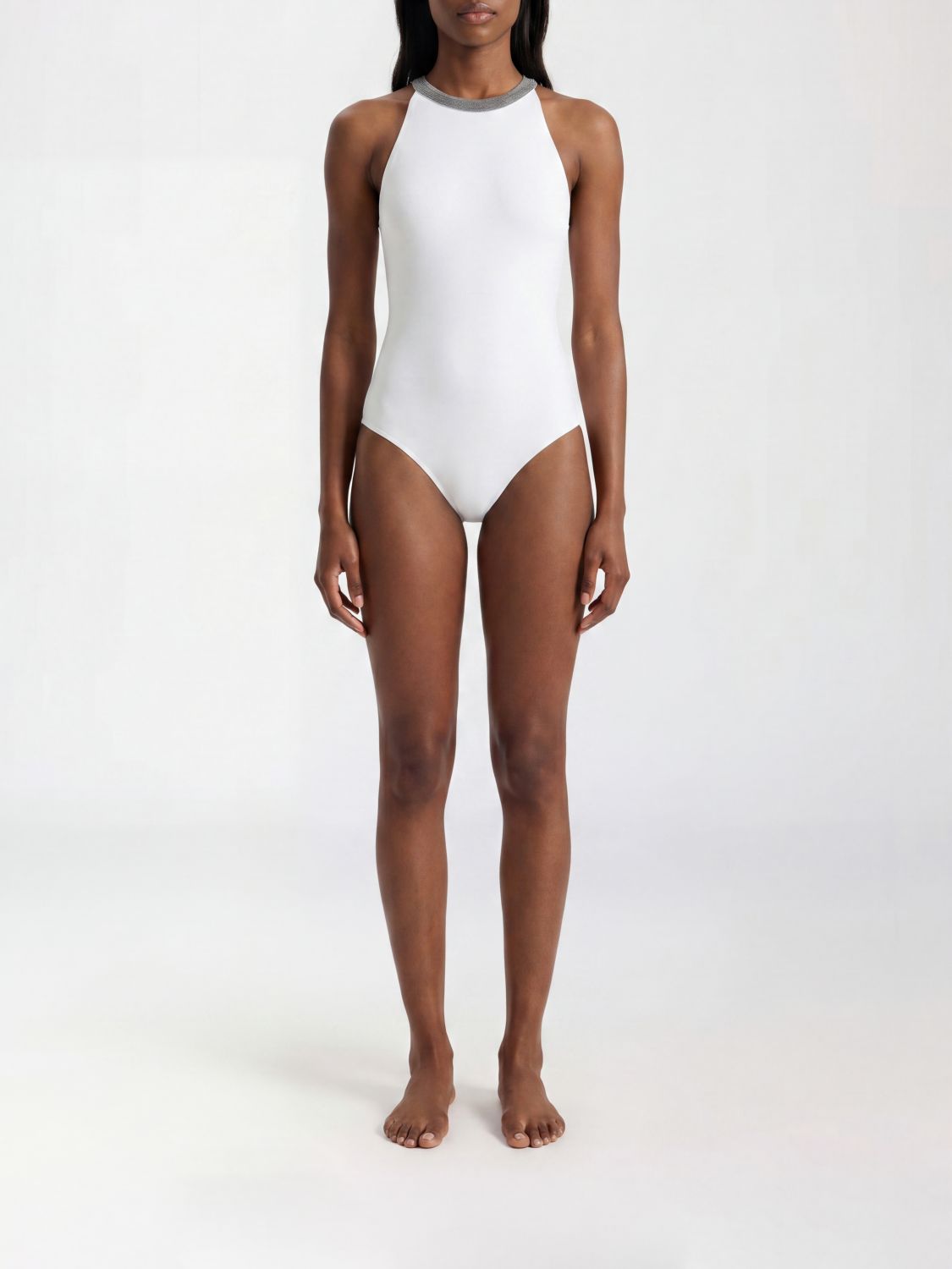 Swimsuit Woman color White