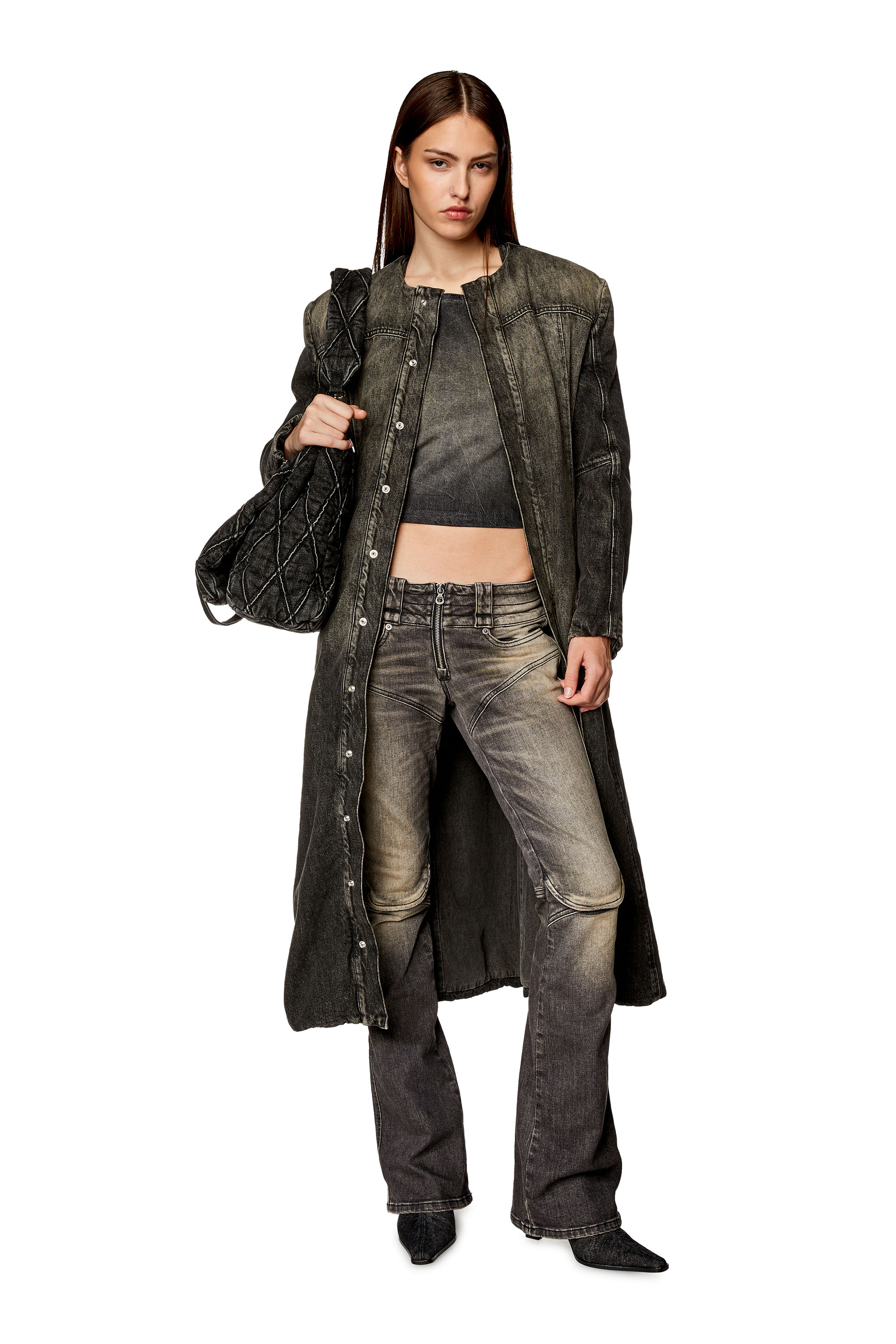 Bootcut and Flare Jeans - Belthy - Jeans - Woman - Black