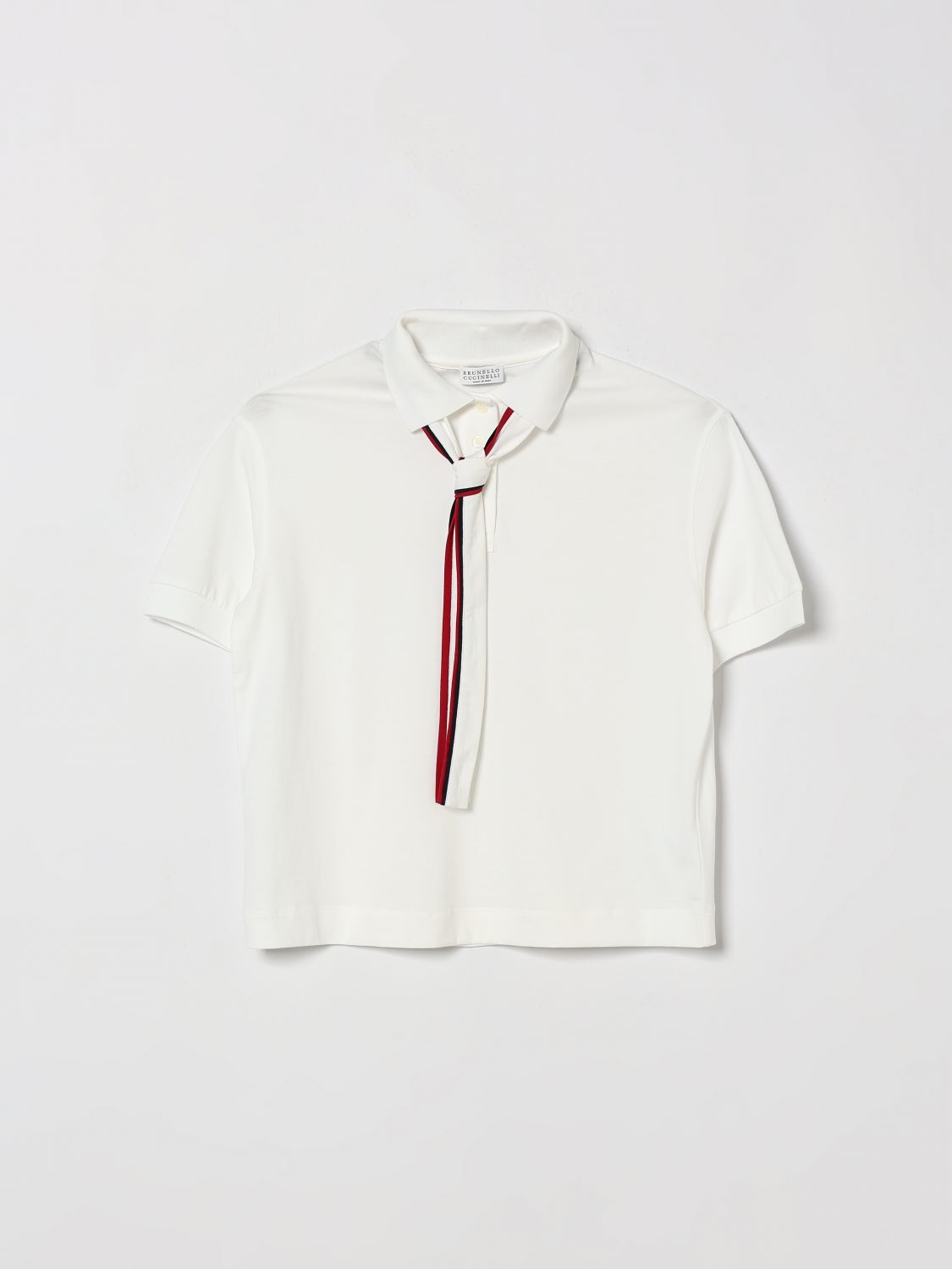Polo Shirt Kids color White