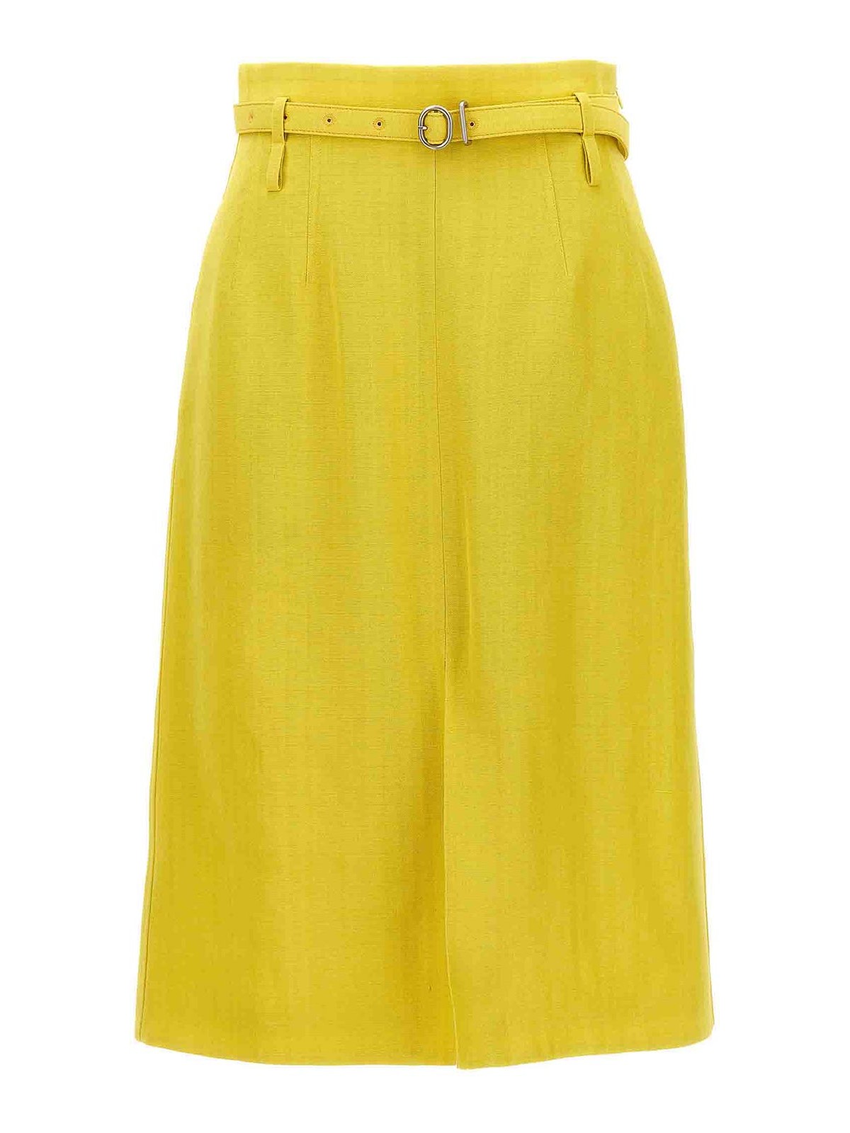Skirt Viscose Blend Side Zip