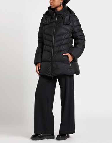 Woman Puffer Black Size 12 Polyamide