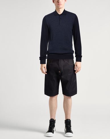 Man Sweater Midnight blue Size 42 Wool