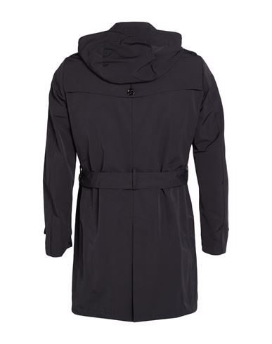 Man Overcoat & Trench Coat Midnight blue Size 32 Cotton, Polyester