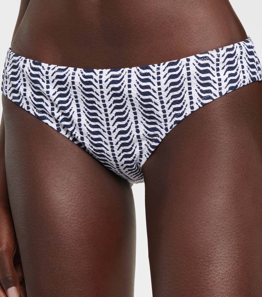 Indigo Urchin low-rise bikini bottoms