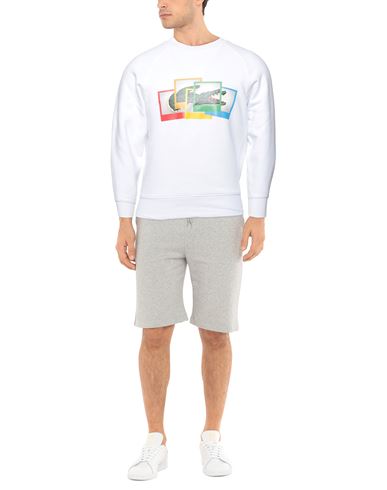 Man Sweatshirt White Size XS Cotton