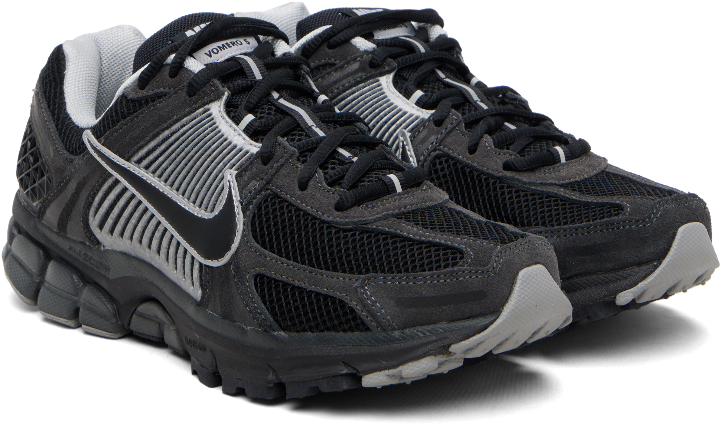 Black & Gray Zoom Vomero 5 Sneakers