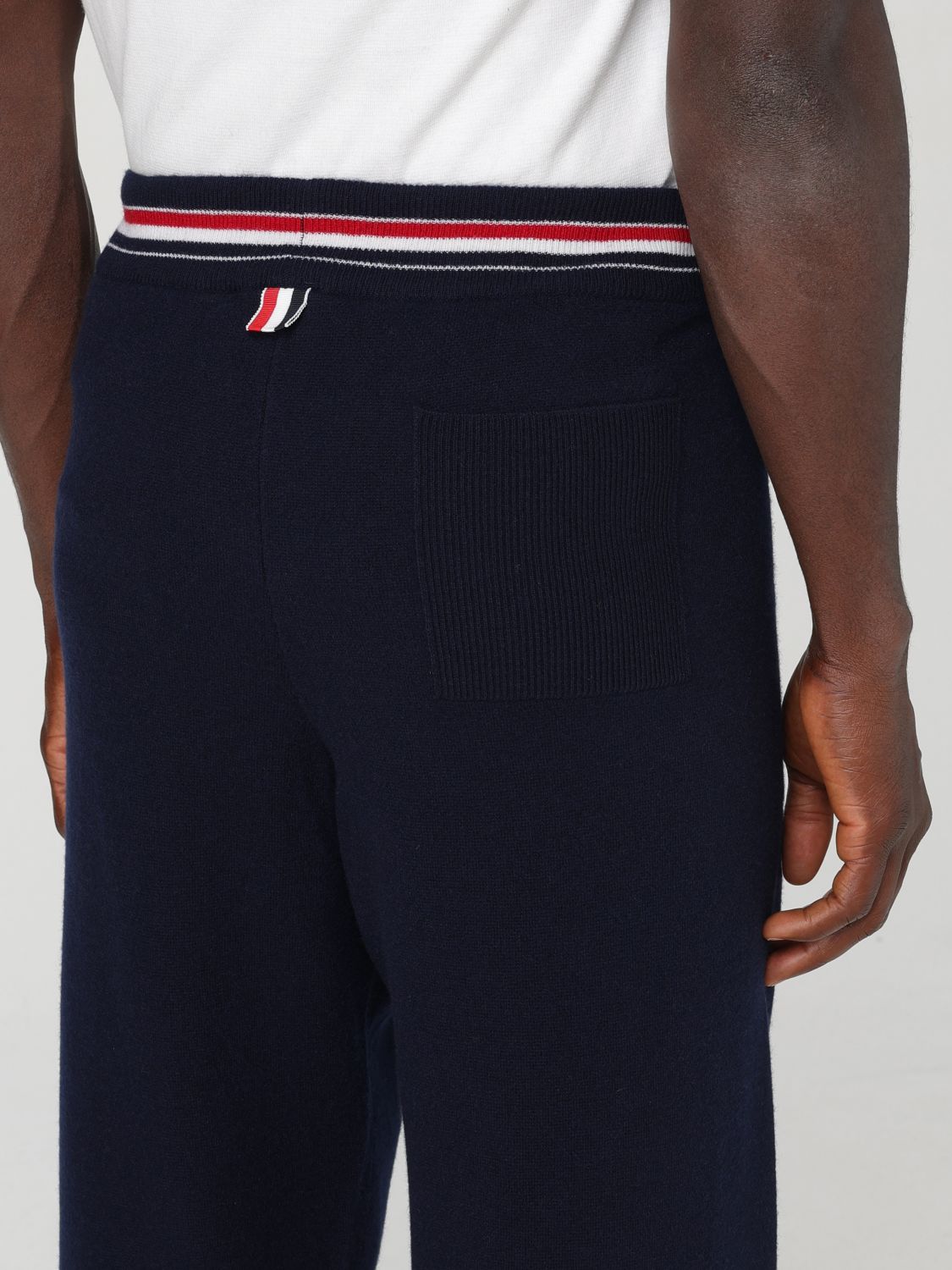 Pants Men color Blue