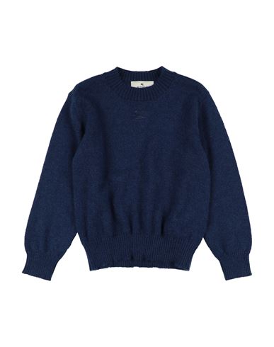 Kid Boy Turtleneck Navy Size 12 Wool, Cashmere