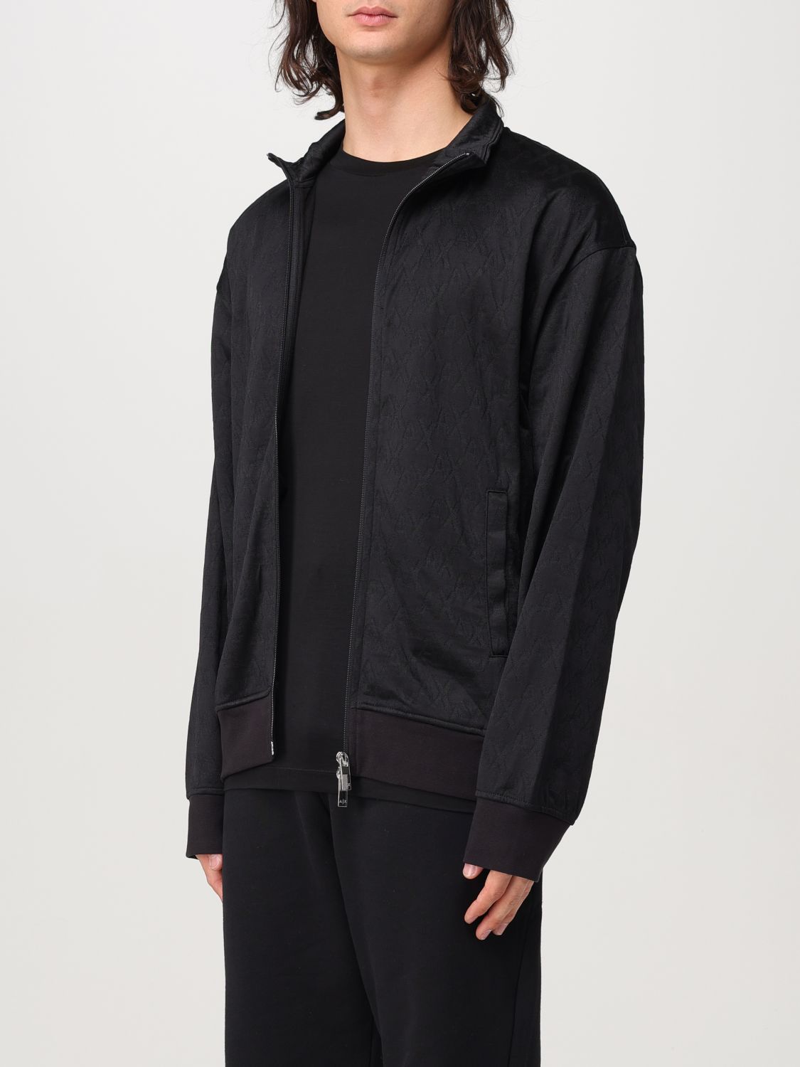 Zip-up cardigan - Black