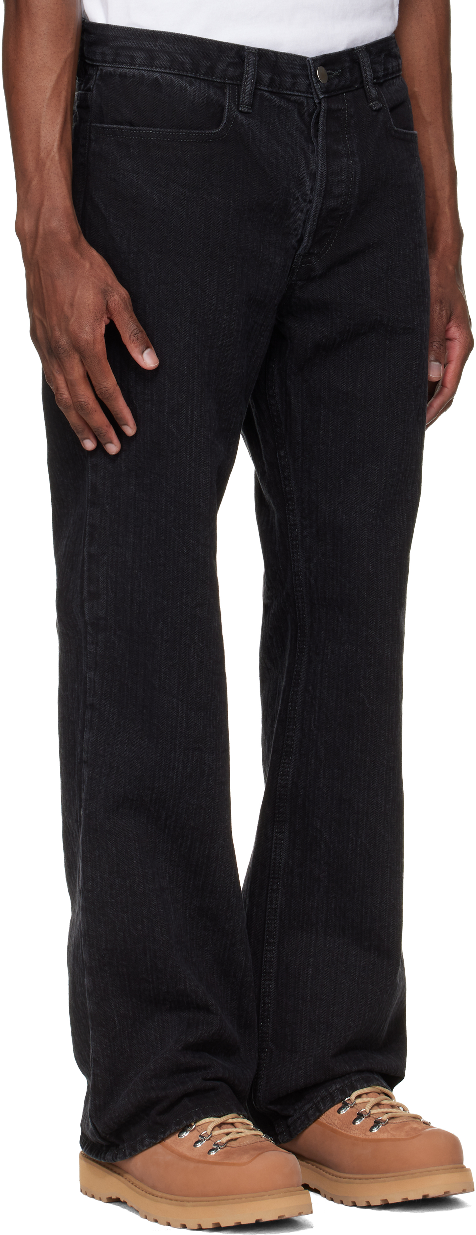Black OG Double Knee Jeans