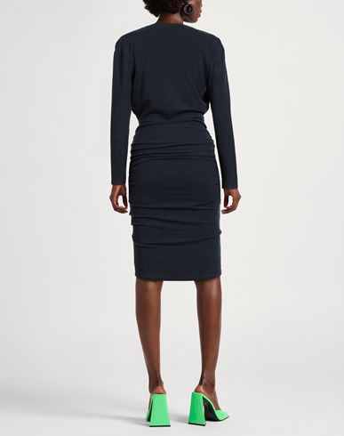 Woman Mini dress Navy Size 2 Cotton, Modal, Elastane
