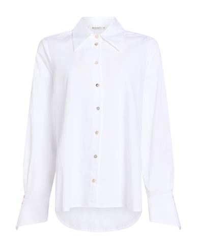 Woman Shirt White Size 6 Cotton