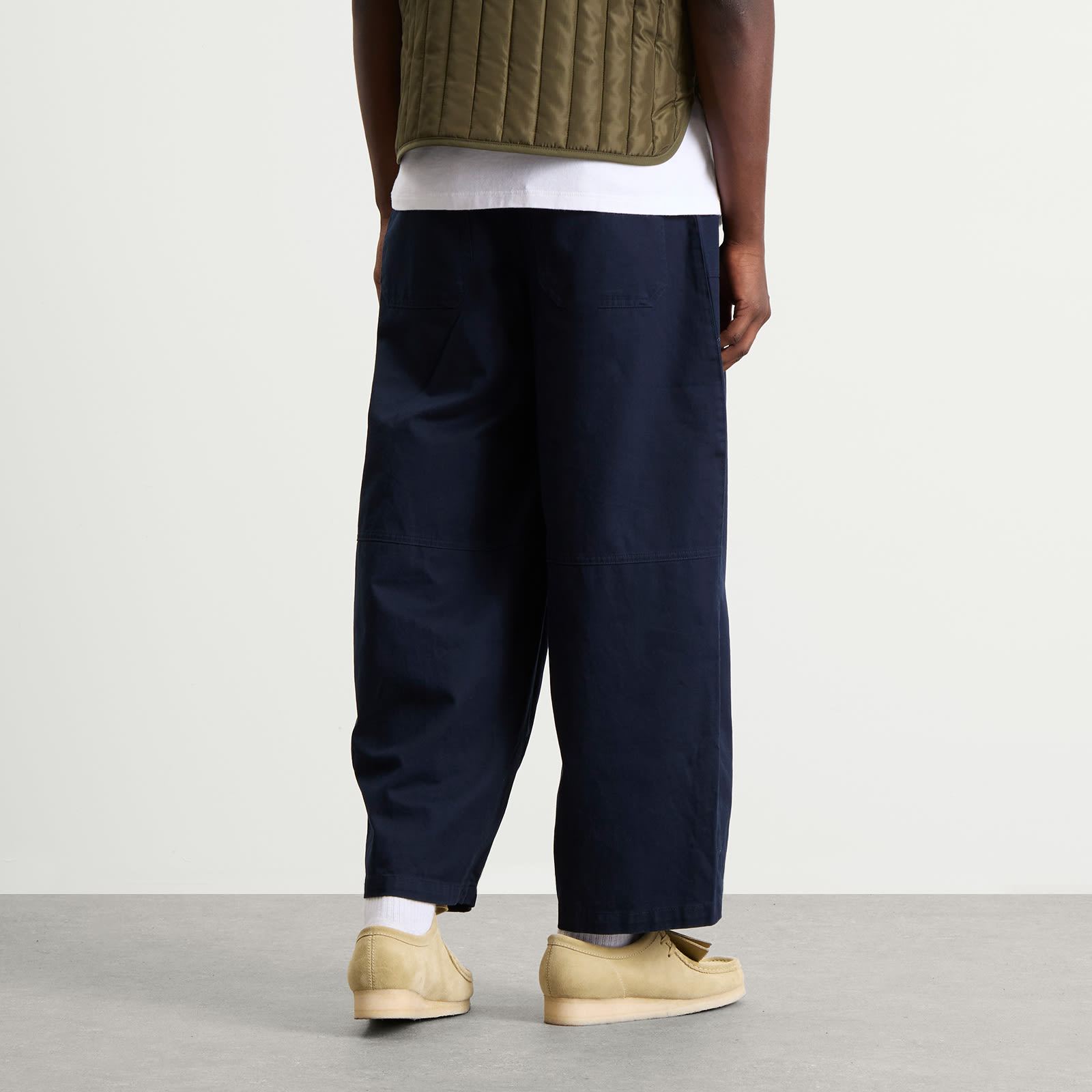 Men's Twill Balloon Pants Navy
