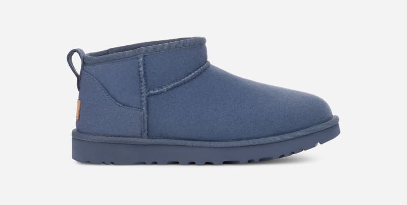 ® Women's Classic Ultra Mini Sheepskin Classic Boots in Desert Blue