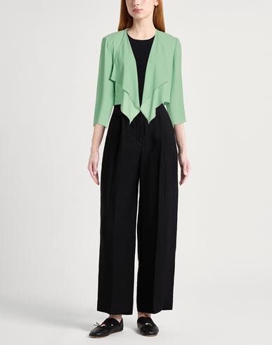 Woman Jacket Light green Size 8 Polyester