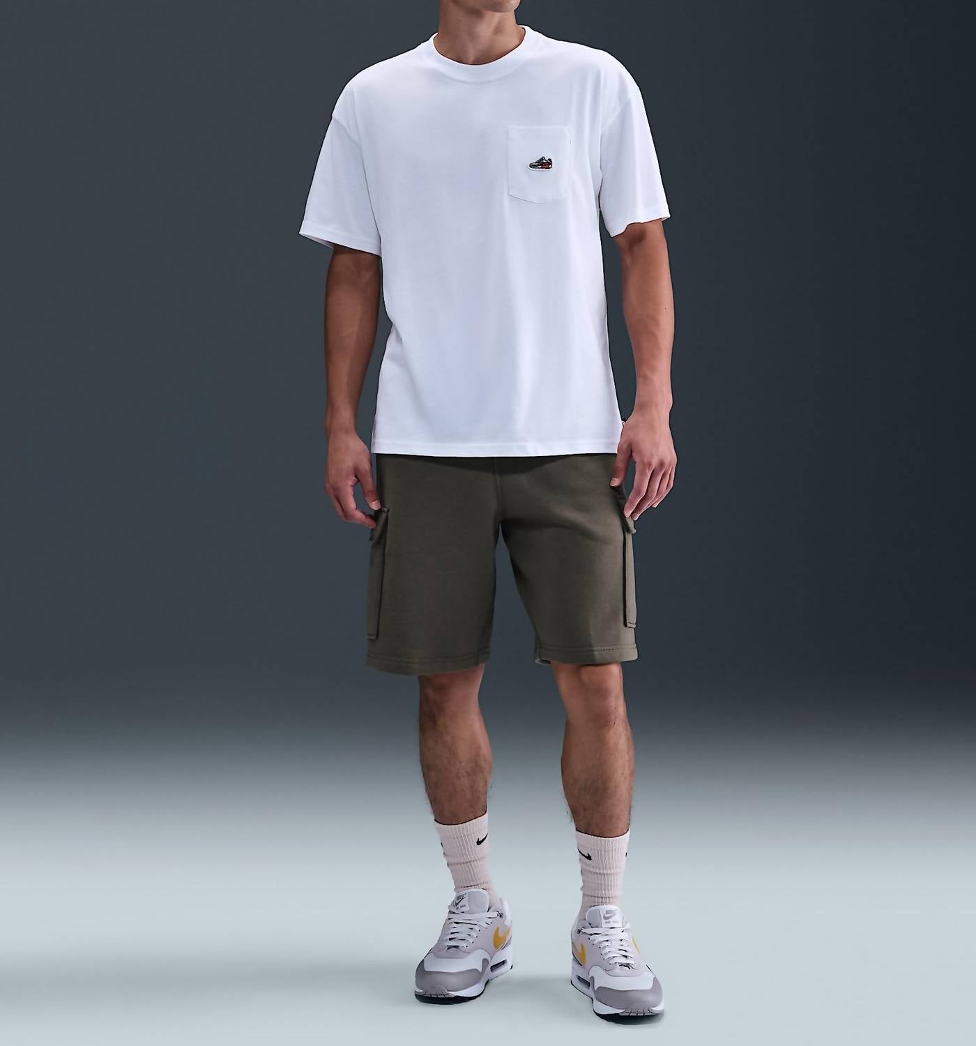 Men's Sportswear Air Max 90 Patch Shirt In White