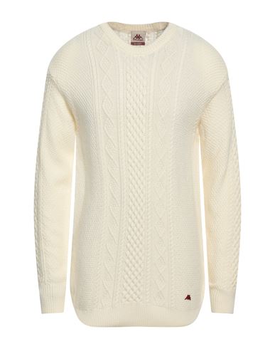 Man Sweater Ivory Size XL Wool, Acrylic