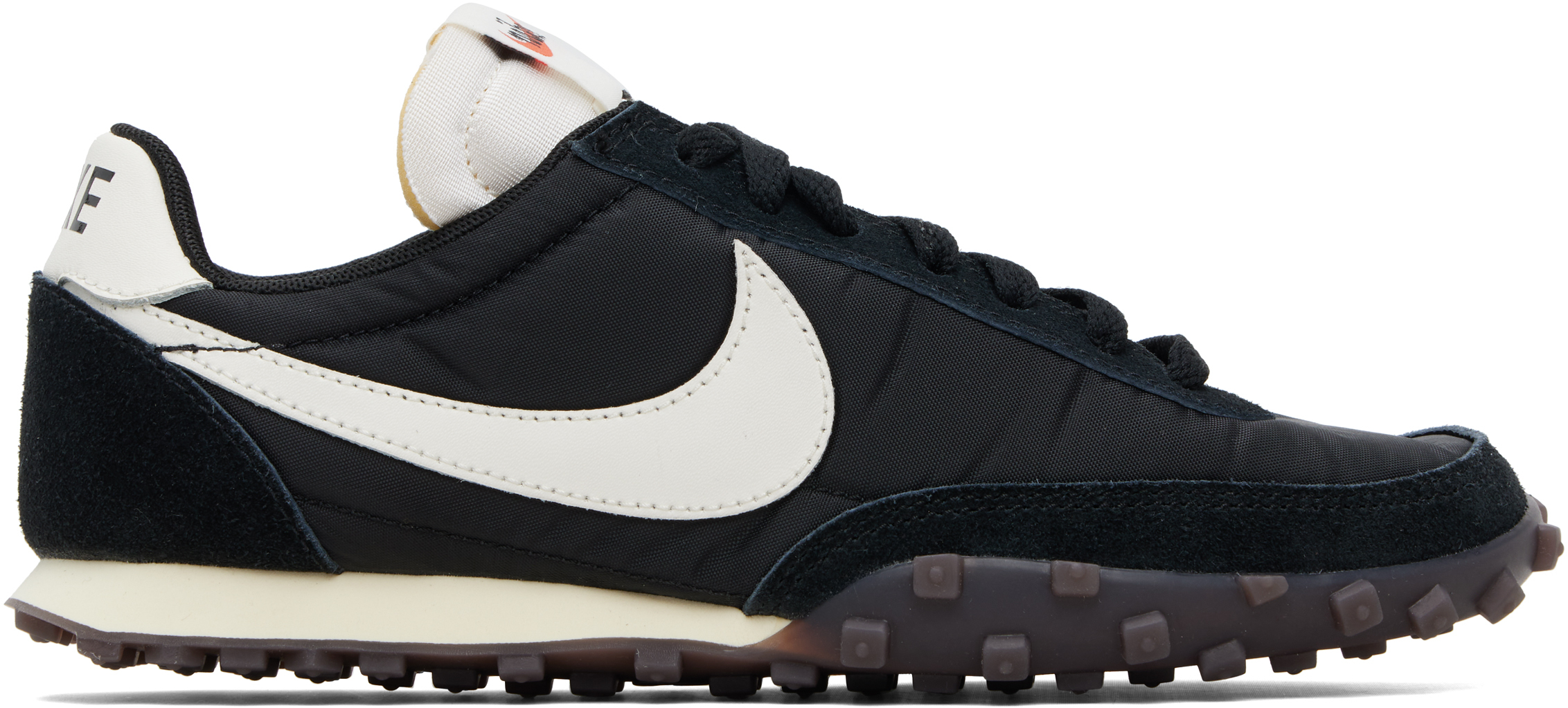 Black Waffle Racer Sneakers