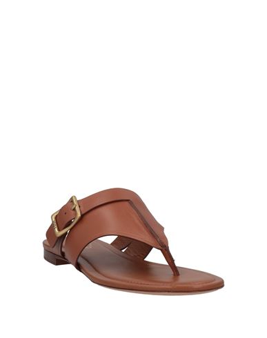 Woman Toe strap sandals Brown