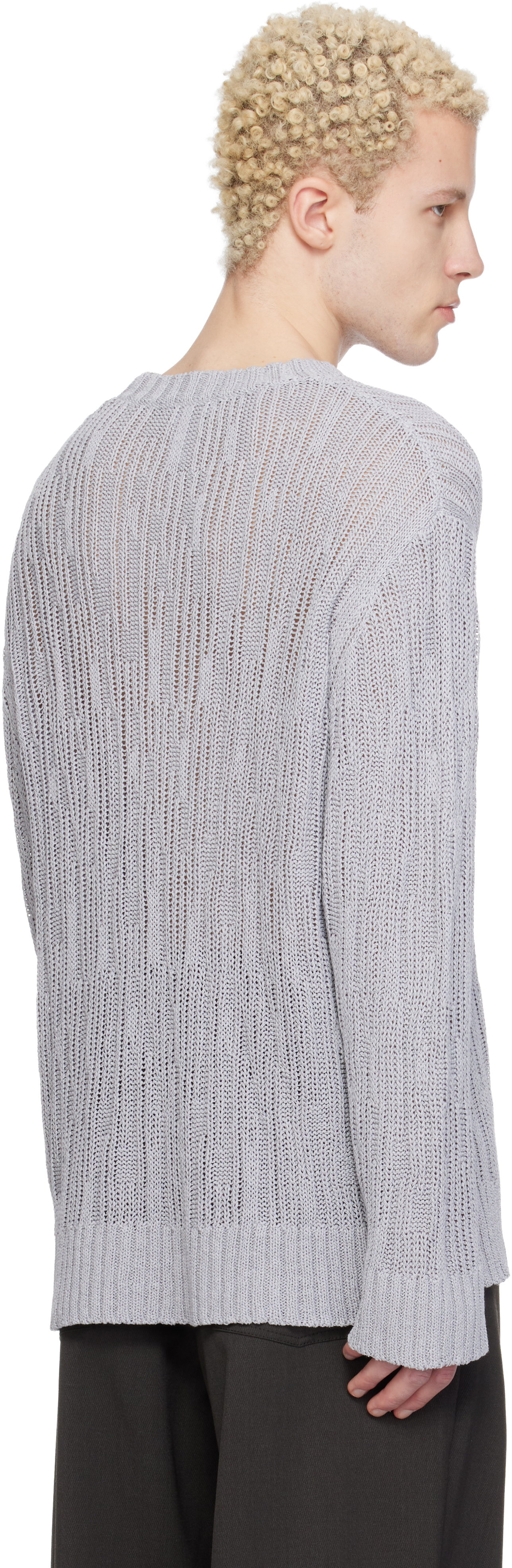 Gray Twig Sweater