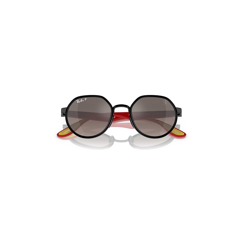 Ray-Ban Ferrari 499p – Hypercar | Limited Edition Polarized+ Lenses Sunglasses Matte Red Frame Grey Lenses Polarized