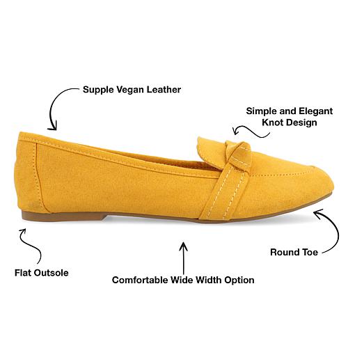 Collection Womens Wide Width Marci Flat