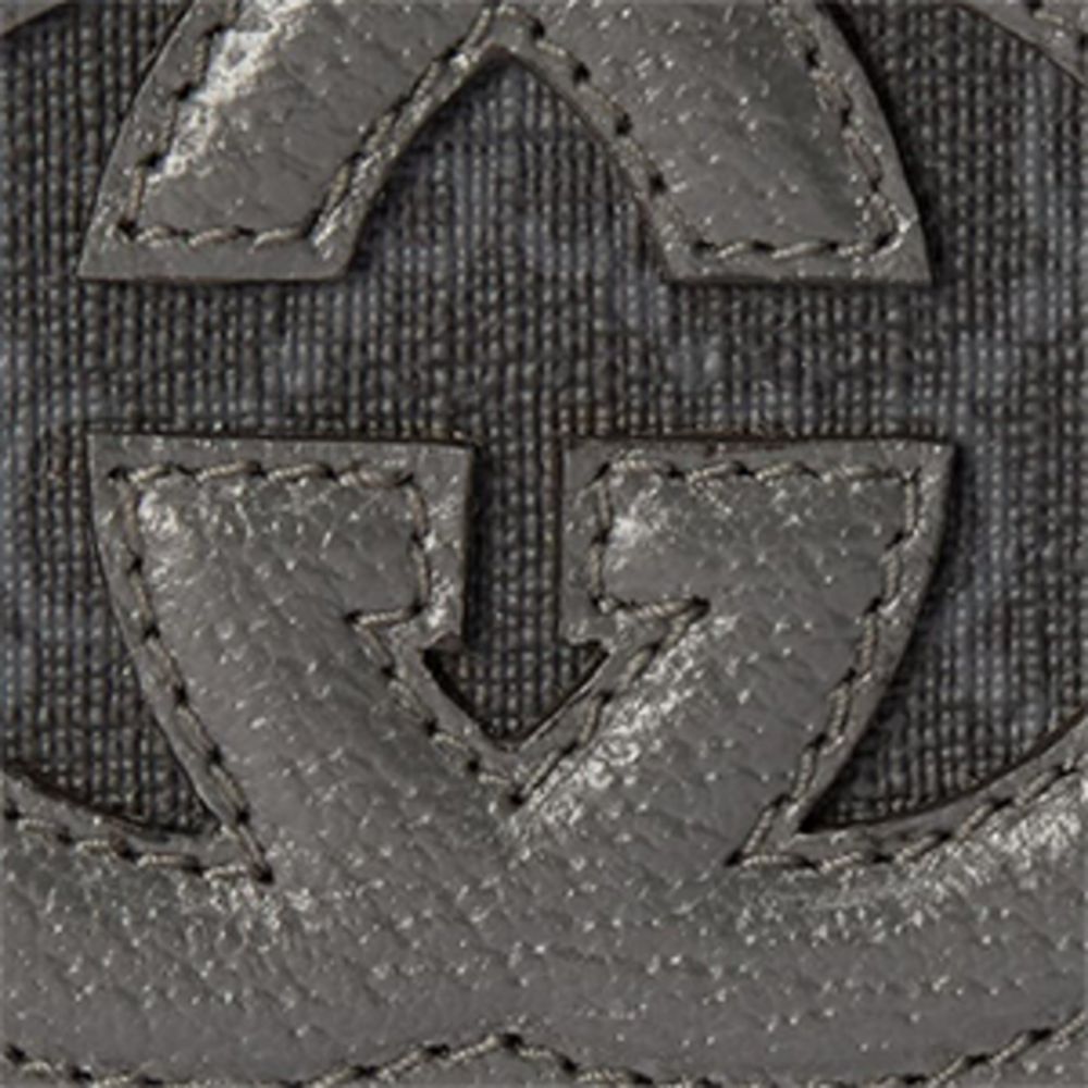 Cut-Out Interlocking G Wallet