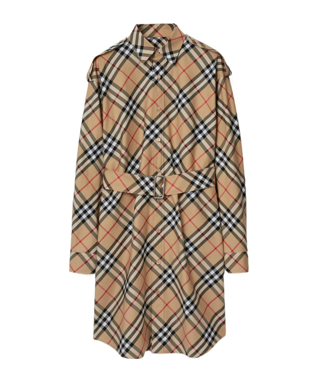 Vintage Check cotton shirtdress
