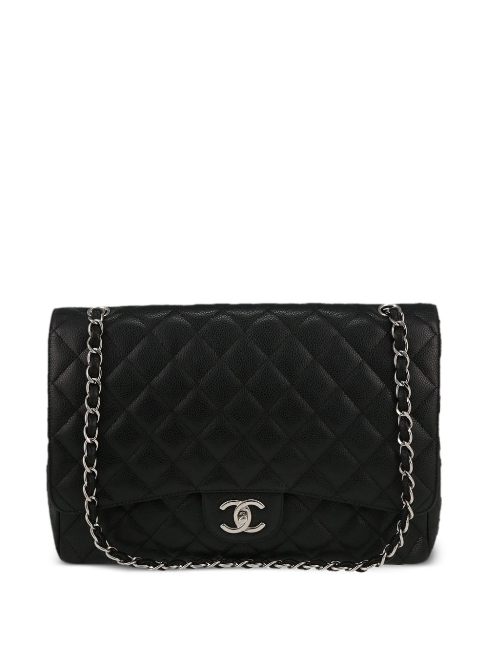 Timeless line Jumbo Classic Flap shoulder bag - Black