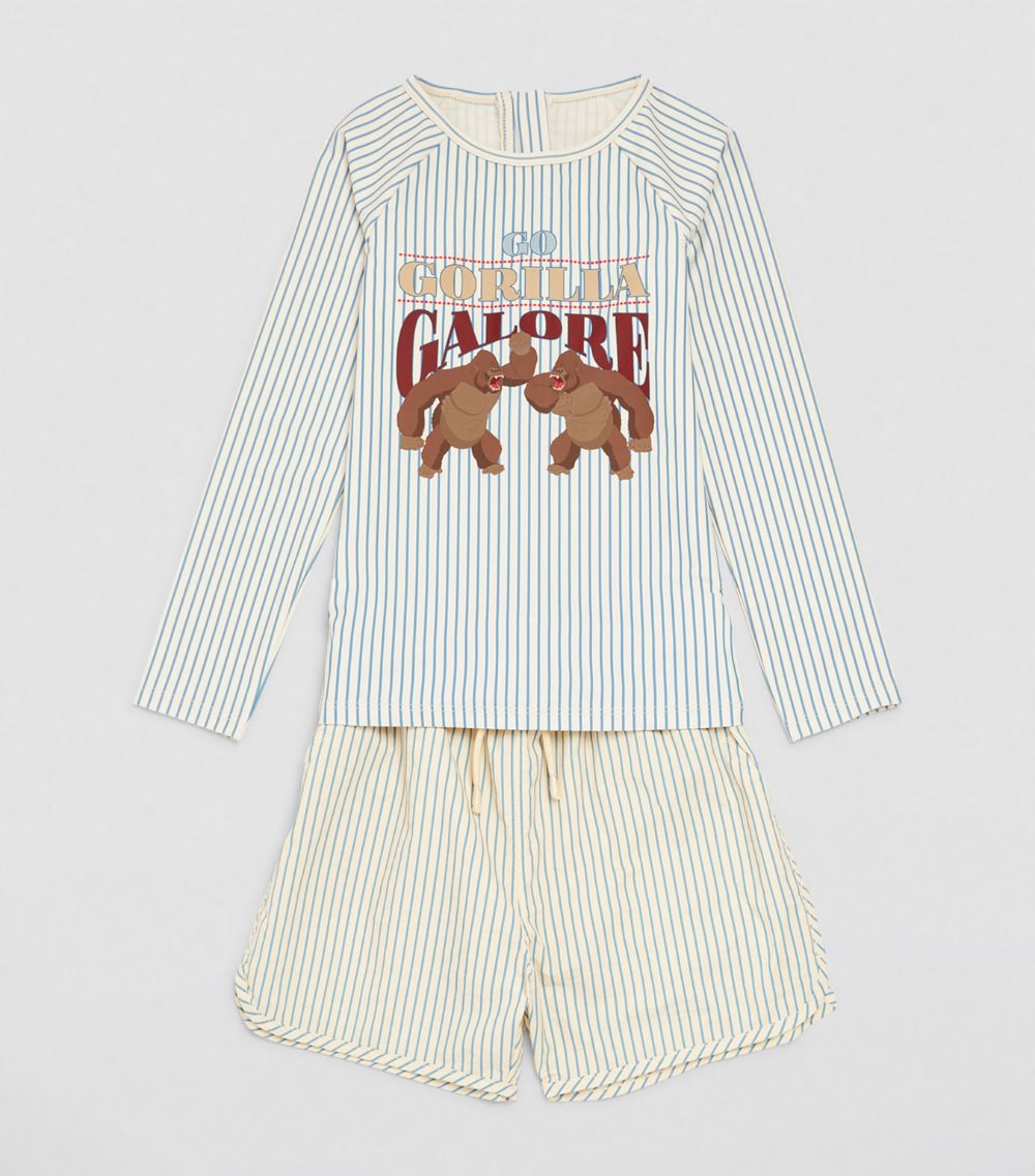 Printed Aster Swim Top (5-10 Years)