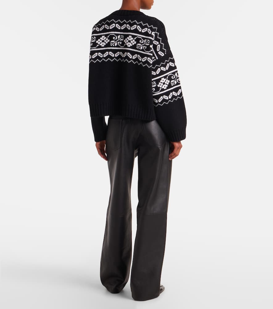 Róhe Fair Isle wool sweater