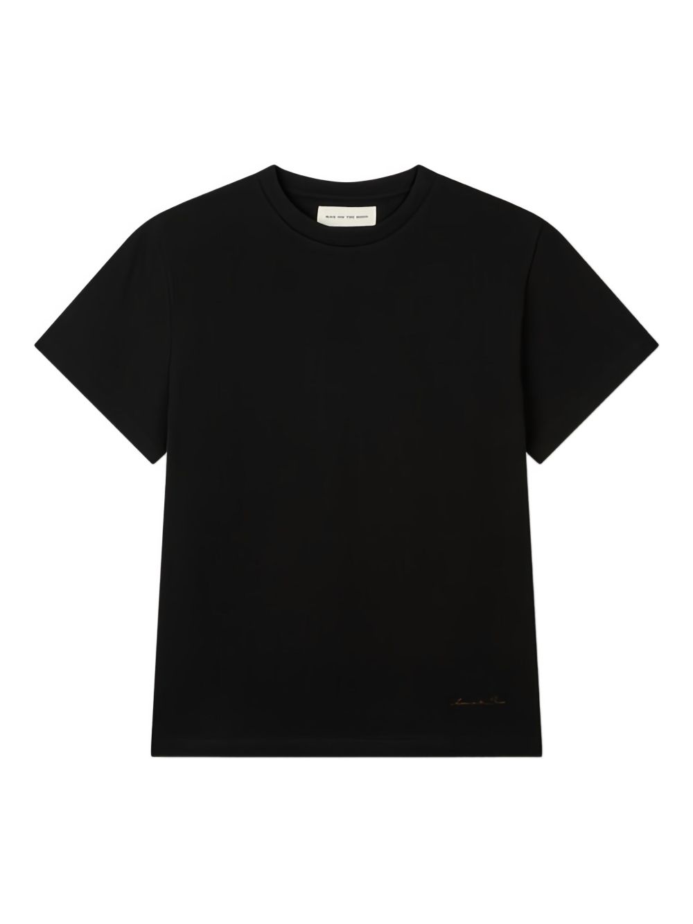Crew-neck T-shirt - Black