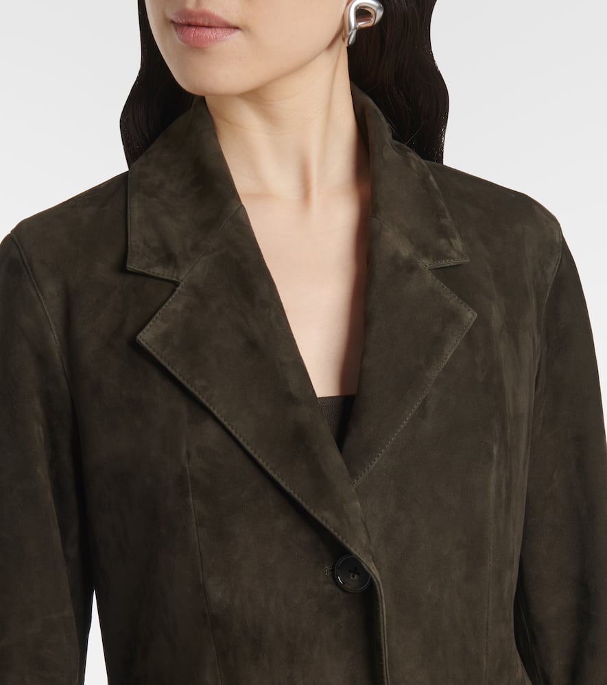 Suede coat