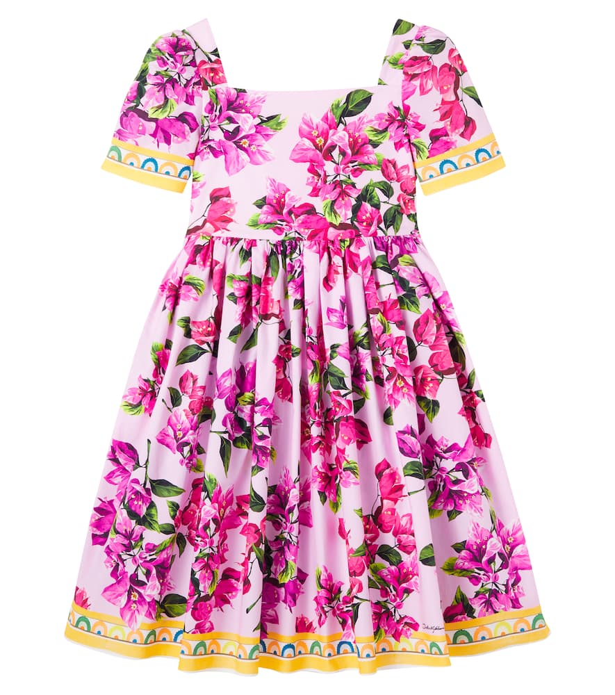 Taormina floral cotton dress
