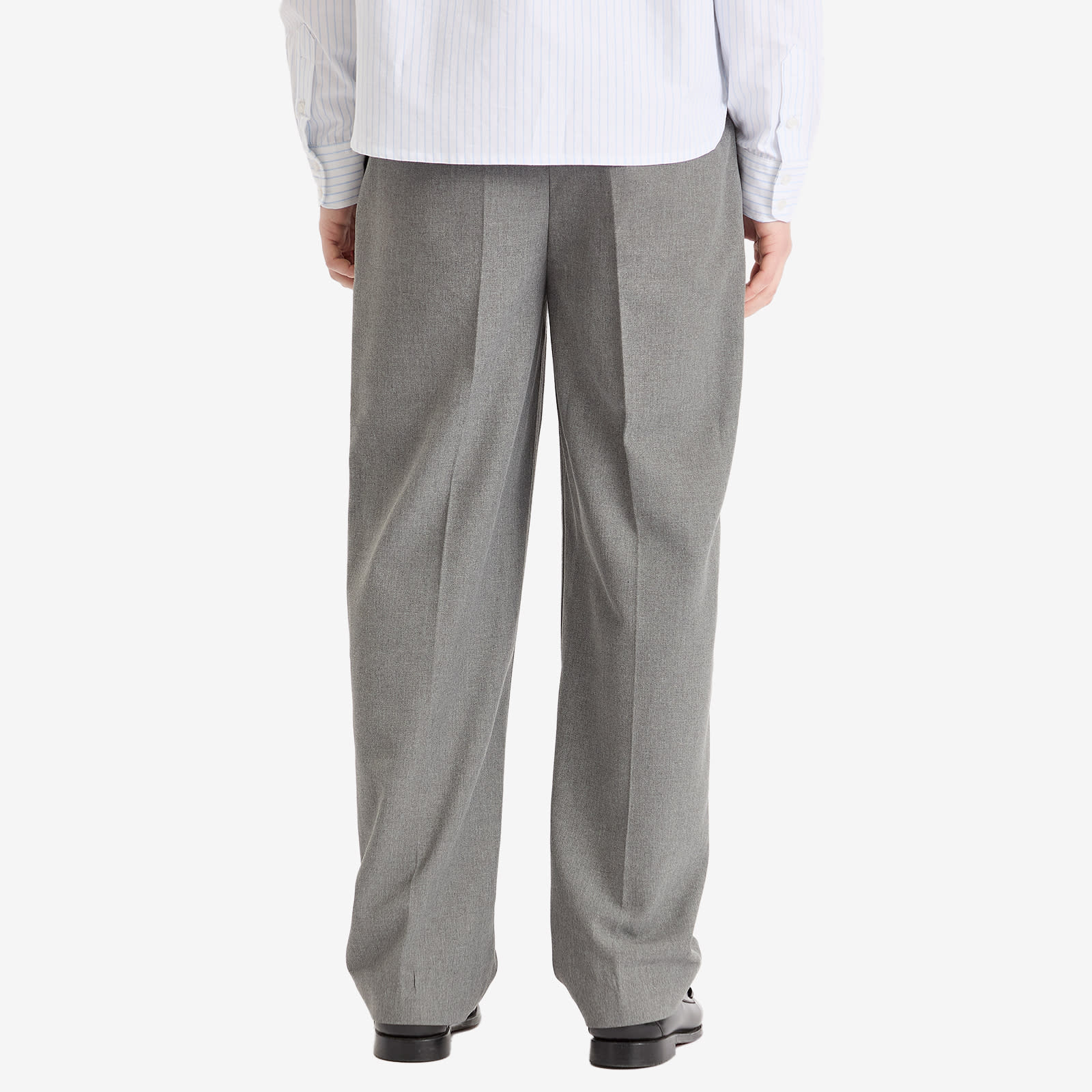 Men's Everyday Pleated Trouser Light Grey