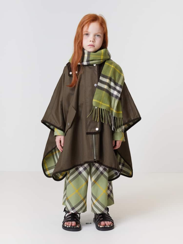 Burberry Kids Burberry Check cotton pants