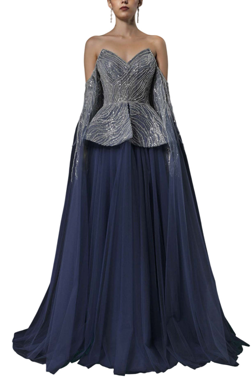 AZ COUTURE STARLIT SYMPHONY GOWN
