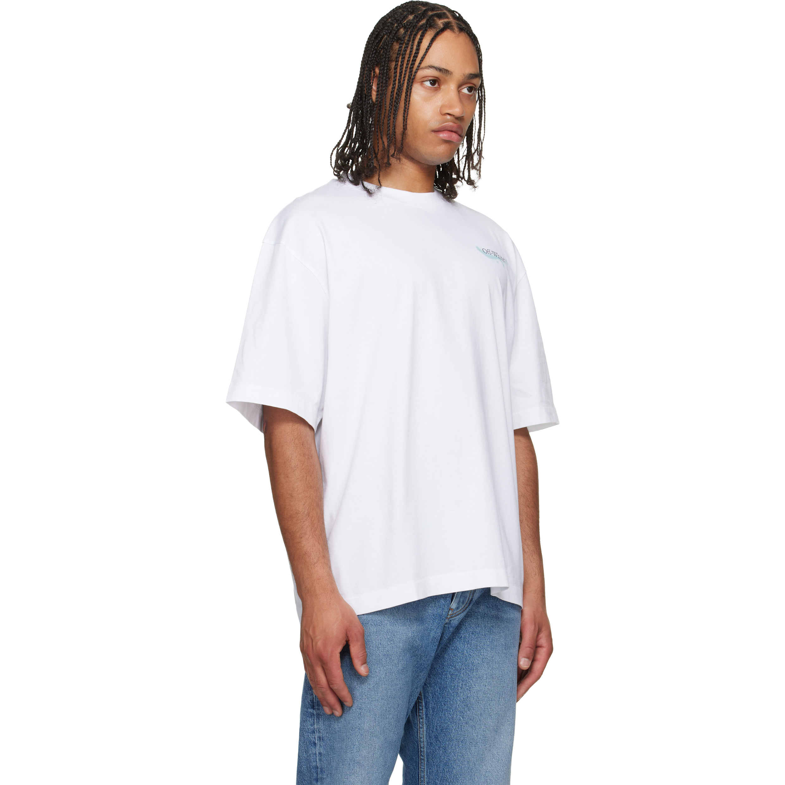 White Moon Arrow S/S Skate T-shirt