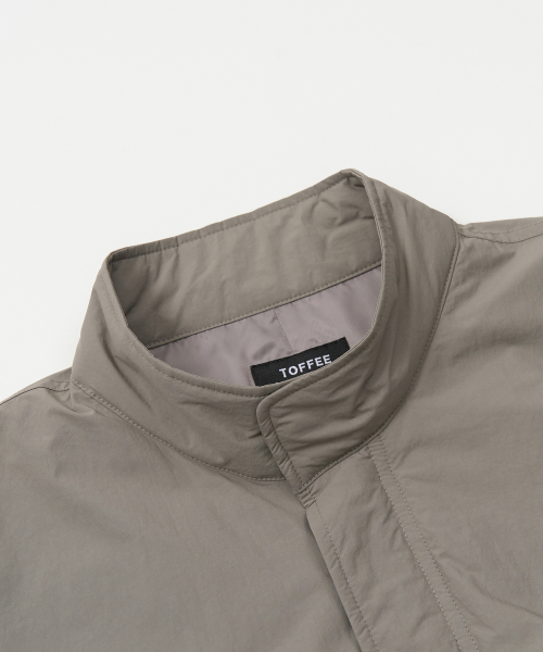 Utility fishtail long parka