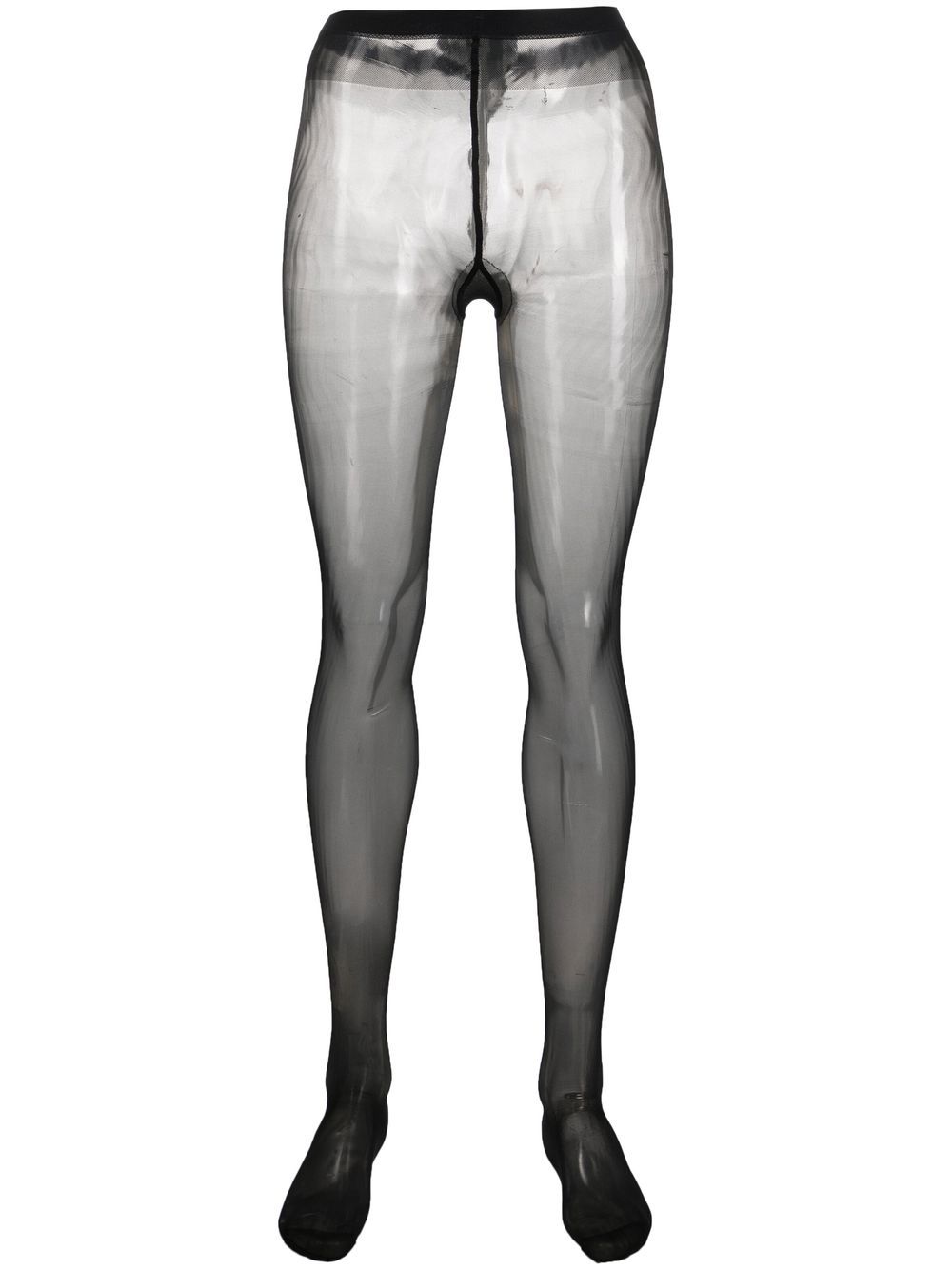 Deluxe high-waisted tights - Black