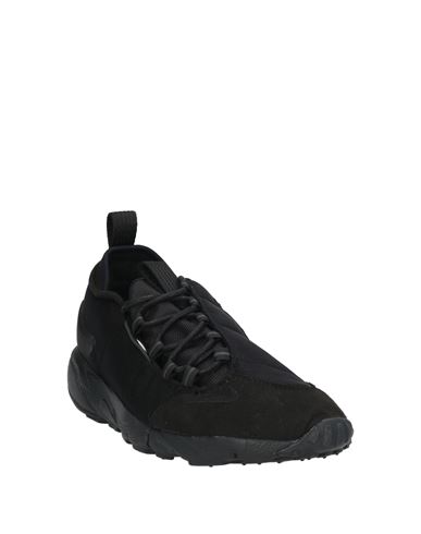 Black Comme Des Garçons X Man Sneakers Black Size 11 Textile fibers, Rubber