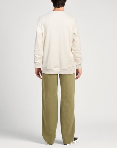 Just Cavalli Man Sweatshirt Ivory Size XS Cotton, Elastane