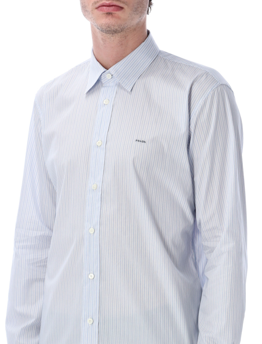 Light Blue Stripes Shirt