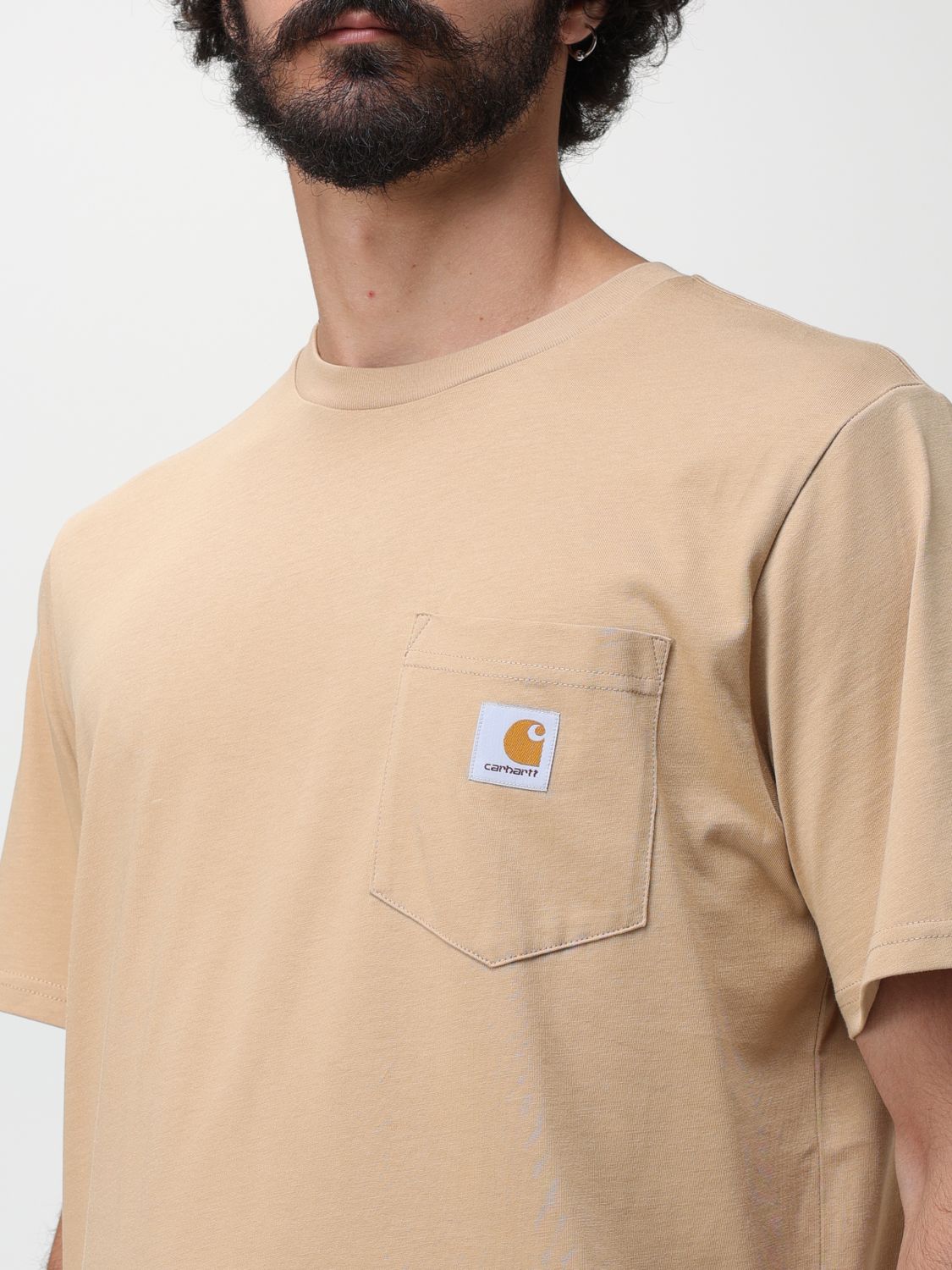 T-Shirt Men color Brown