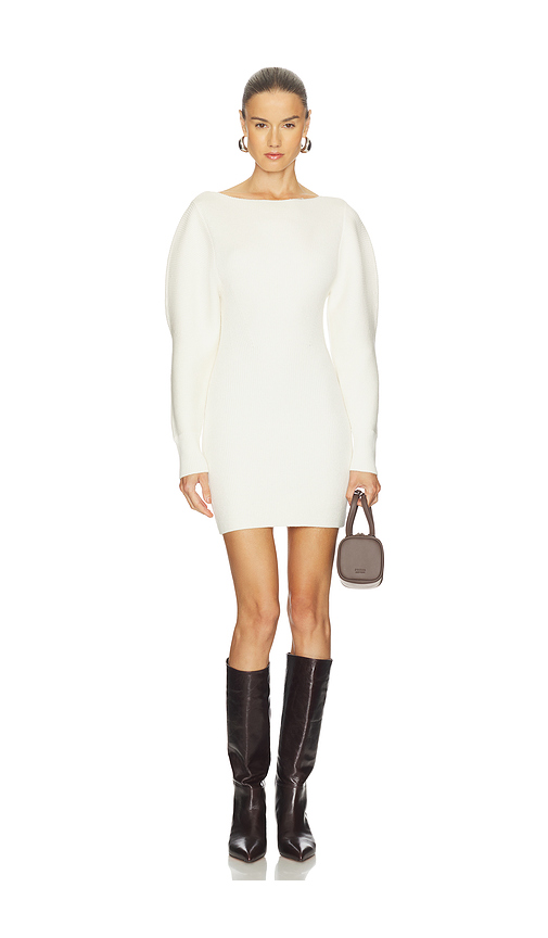 Camila Coelho Jacqelin Mini Dress in Ivory. XS also in L, M, S