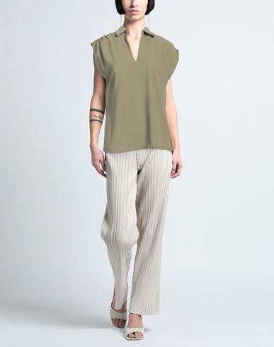 Woman Top Military green Size XS Viscose, Polyester
