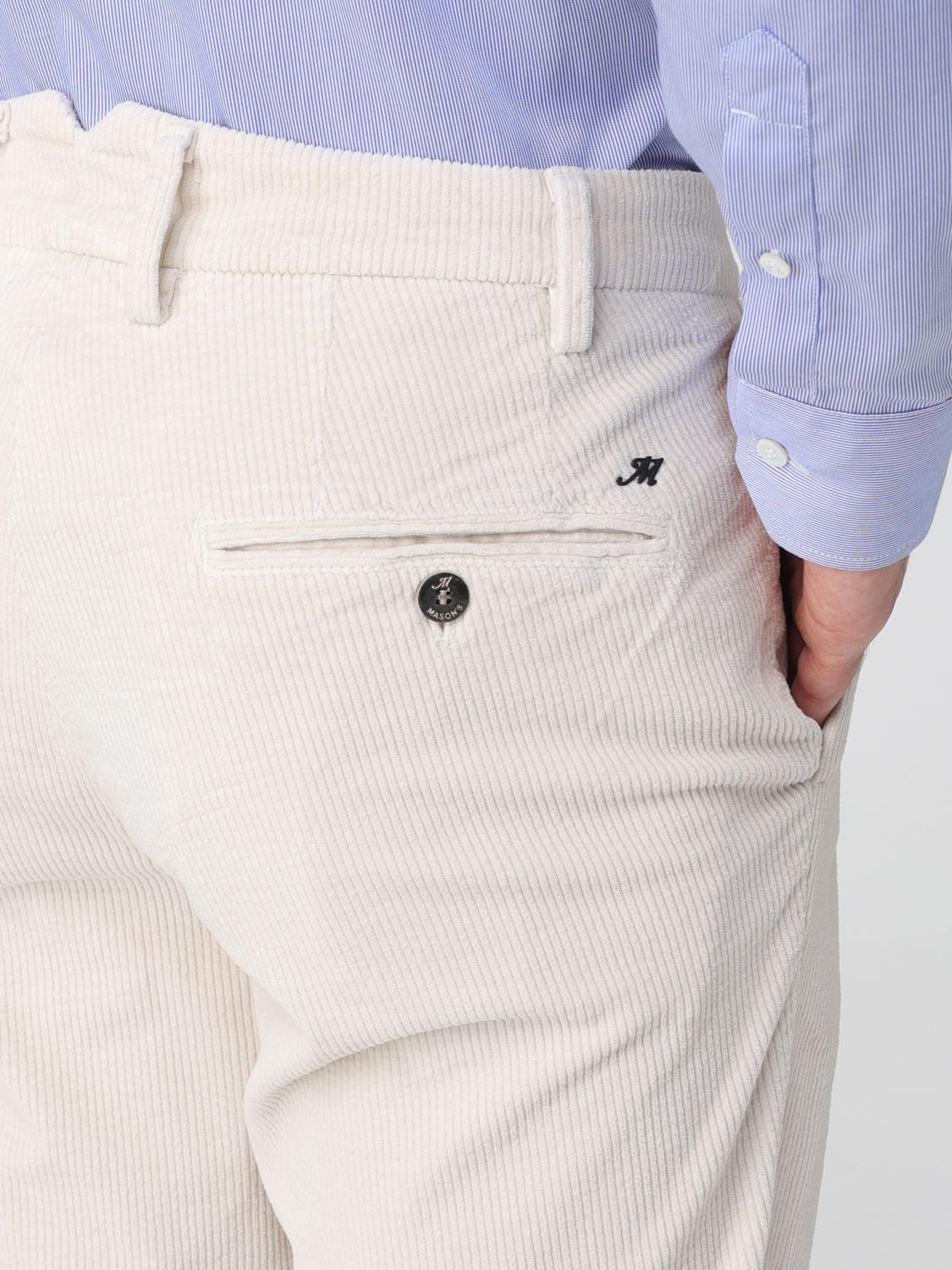 Pants Men color White