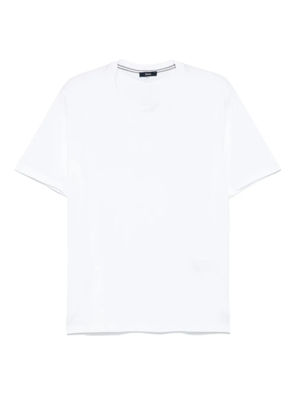 Cotton Crew Neck T-Shirt — White