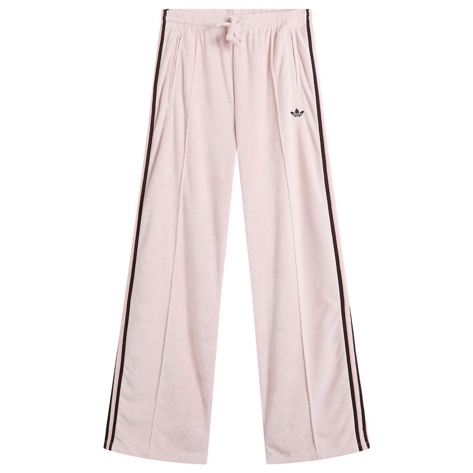 Women's Terry Towel Track Pants Sandy Pink